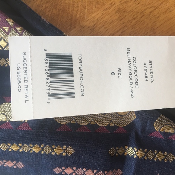 NWT Tory Burch dress - sz 6 - Picture 8 of 15